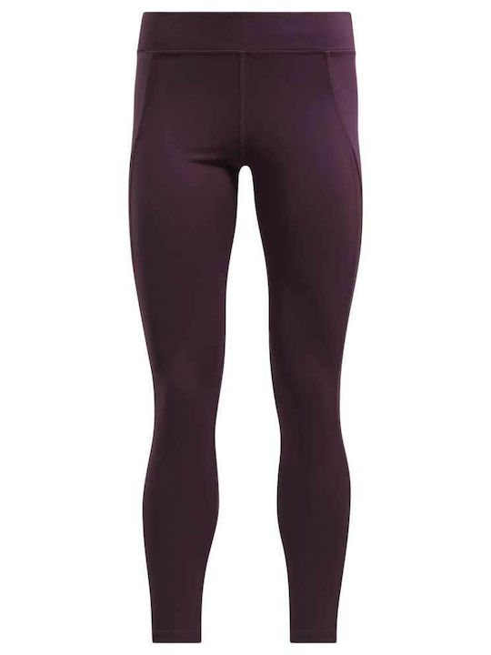 Reebok Women's Long Legging Midnight Plum