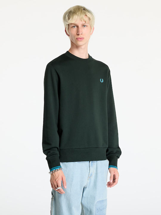 Fred Perry Φούτερ Night Green, Ocean