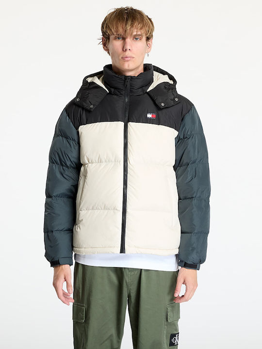 Geacă De Iarnă Puffer Bej
