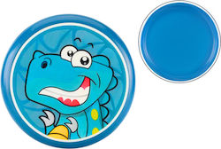 Flying Disc Frisbee Dinosaur Blue 20 Cm