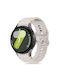 Tech-Protect Curea Silicon Alb (Galaxy Watch 4 / 5 / 5 Pro / 6 / 7 / FE)
