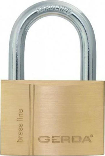 Gerda Bronze Padlock Brass with Key 30mm 2pcs