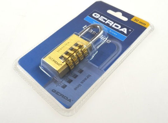 Gerda Λουκέτο Πέταλο Συνδυασμού 30mm