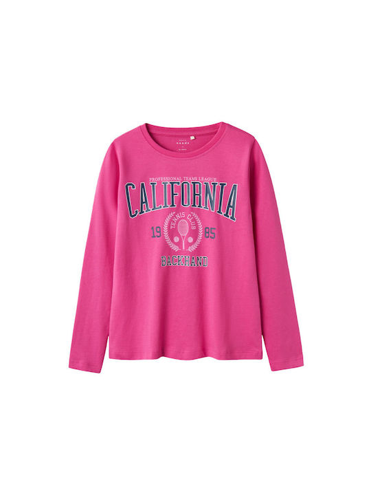 Name It Kids Blouse Long Sleeve Fuchsia