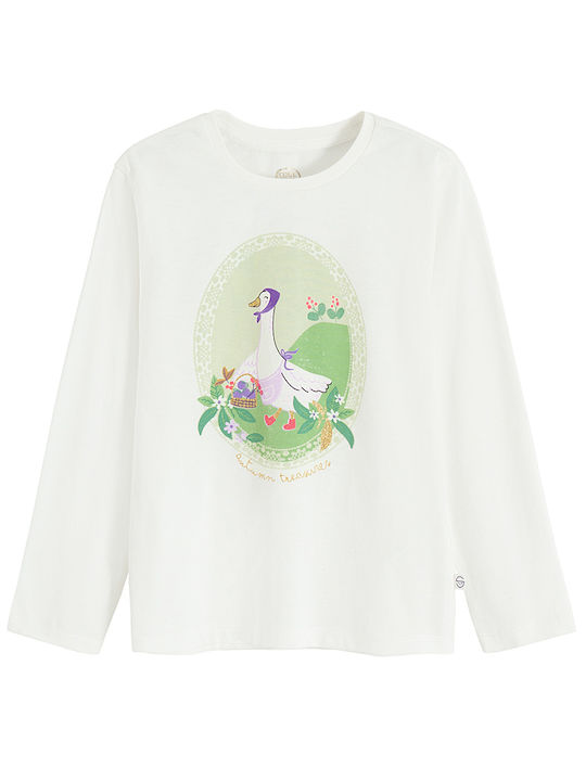 Cool Club Kids' Blouse Long Sleeve White