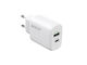 Sogo Φορτιστής Χωρίς Καλώδιο GaN με Θύρα USB-A και Θύρα USB-C 30W Power Delivery / Quick Charge 3.0 Λευκός (CAR-SS-18715)