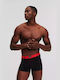 Herren Boxershorts Schwarz 7Packung