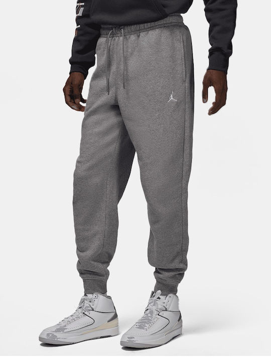 Jordan Men's Fleece Sweatpants with Rubber Grey