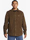 Smoke Trail Long-sleeved Corduroy Shirt Canteen Smoke