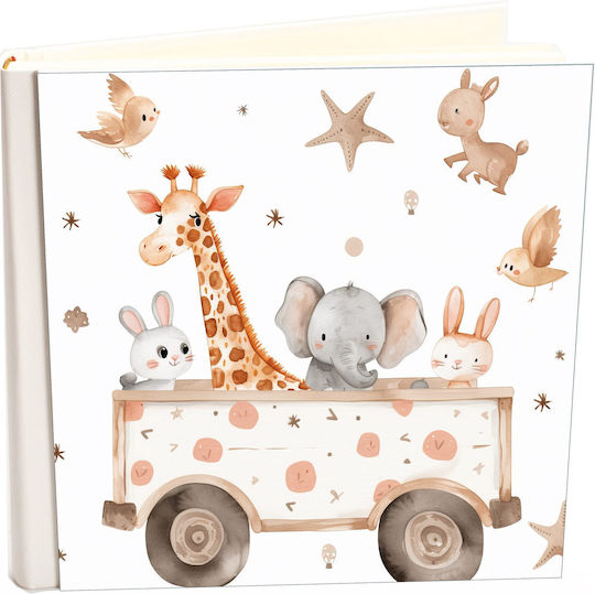 Άλμπουμ My Album Zoo Boho Style Ρυζόχαρτο 24x24cm Κουτί Άλμπουμ 40 Σελίδες