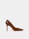 Ralph Lauren Tabac Brown Heels