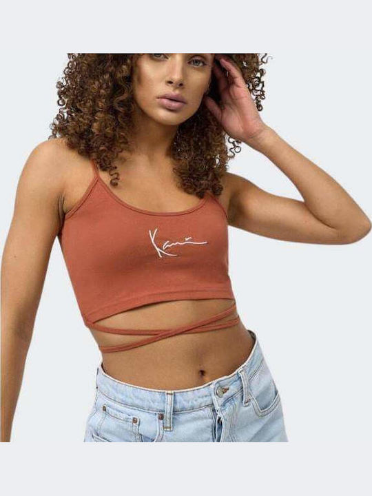 Signature Women's Crop Top Cotton with Straps Ceramides