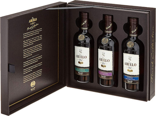 Abuelos Rum Anejo XV Anos Finish Collection (Napoleon, Olorosso,Tawny) 40% 3pcs 200ml RU9900397