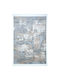 Ezzo Teppich Kamin Rechteckig Synthetisch,Polyester/Cotton/Leather Gray