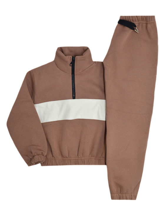 Prod Kids Sweatpants Set coffee