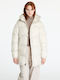 Puffect Ii Mid Women's Short Puffer Jacket for Winter with Hood Dark Stone