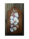 Artifact Wall Key Holder Wooden 12x25cm