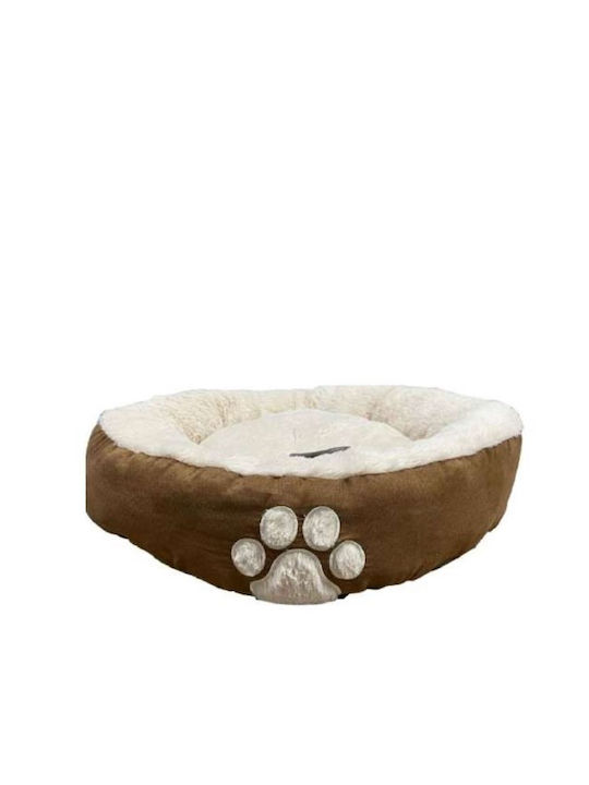 Happypet Sofa Dog Bed Brown 60cm.