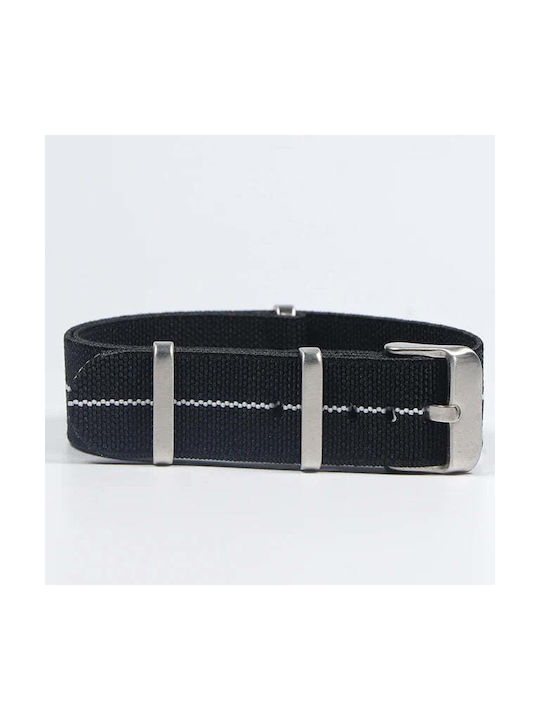 Fabric Strap Nato Black 20mm