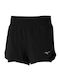 Mizuno Sportliche Herrenshorts Schwarz