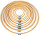 Bambus-Stickrahmen mit Schraube 40,6 cm