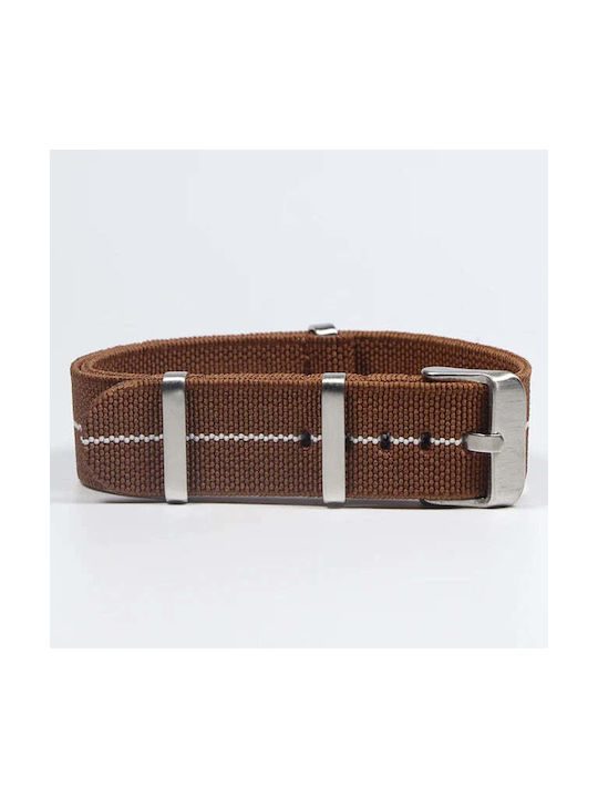 Fabric Strap Nato Brown 20mm