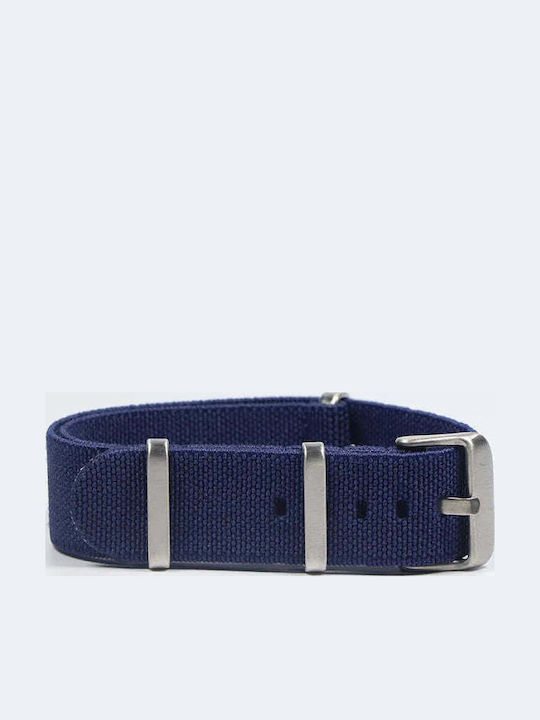 Fabric Strap Nato Blue 20mm