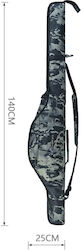 Geantă depozitare undițe design camuflaj 140x25cm Forhome 36210 Home