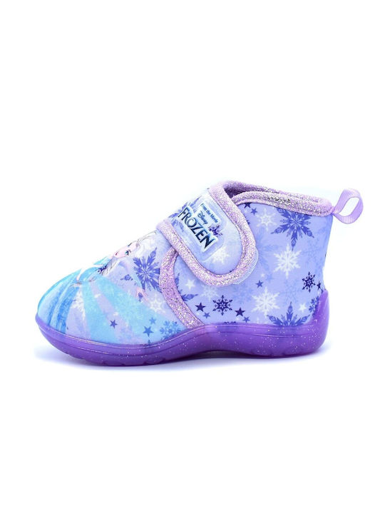 Frozen District Kids Slippers Lilac