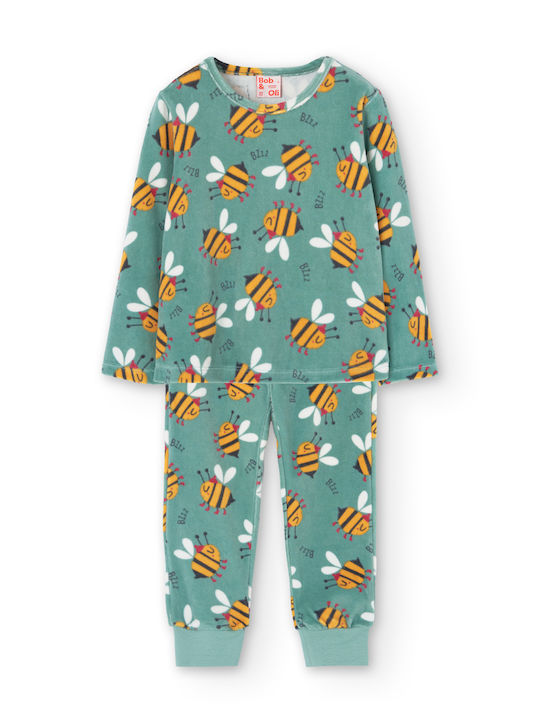 Boboli Pijama pentru copii Green