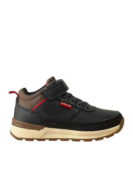 Levi's Ascot Παιδικά Μποτάκια με Σκρατς Navy Μπλε