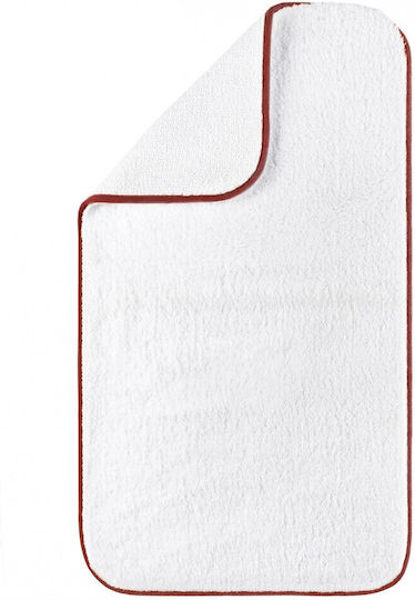 Graccioza Bath Mat Cotton Portobello 31191-4115028 Burgundy 60x100cm