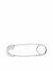 Xryseio Child Safety Pin made of White Gold 14K