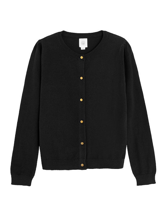 Cool Club Cardigan pentru copii Negru