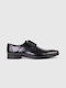 Boss Shoes Leder Herrenschuhe Schwarz