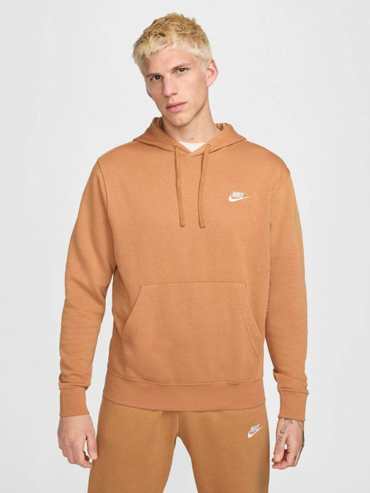 Nike Men's Sweatshirt with Hood Flax