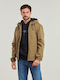 Jacke Wasserdicht und Winddicht Beige