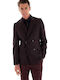 Men's Winter Suit Jacket Slim Fit Bordeaux