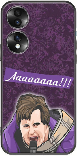 Epic Quotes Mr Mpoutias Honor 70 5G Black TPU Black Silicone