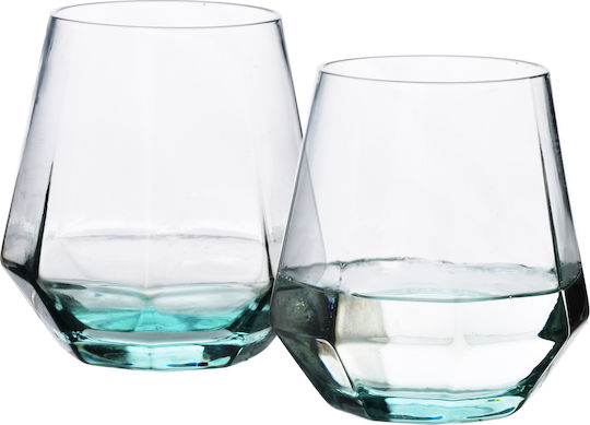 Mondex Set Pahare Din Sticlă 400ml HTID0006 2 Bucăți