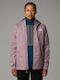 Quest Women's Hiking Short Lifestyle Jacket for Winter Purple Chalk