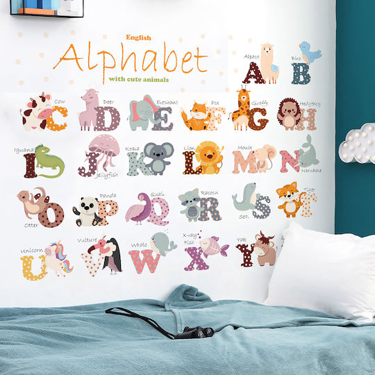 Sipo Autocolant Decorativ pentru Copii Perete 90x60buc
