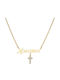 Dio Jewellery Lab Κολιέ από Επιχρυσωμένο Ασήμι