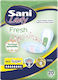 Sani Lady Fresh Γυναικείες Σερβιέτες Ακράτειας 20τμχ