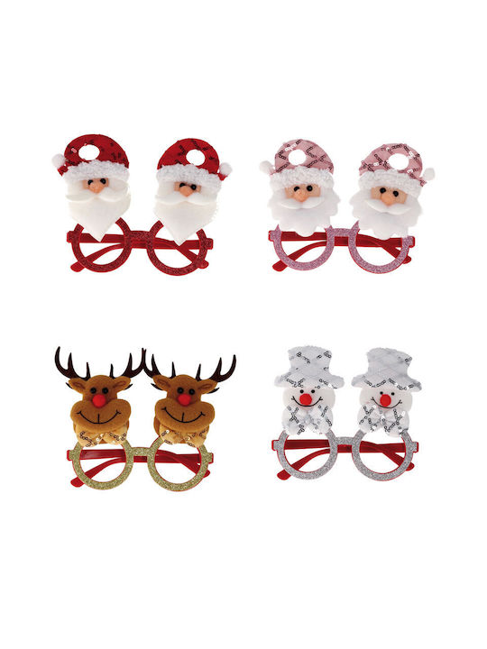 Christmas glasses 18x13cm 4 designs 773-79368