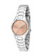 Maserati Damen Uhr mit Silber Metallarmband