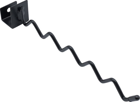 Uncle George Metallic Kitchen Hanger 23x3x3cm Black