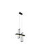 Ravenna Long Pendant Light LED Black