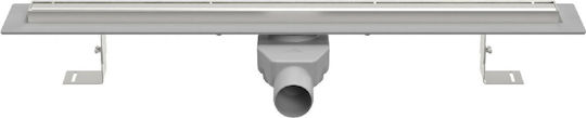 Chudej Stainless Steel Channel Floor with Length 80cm