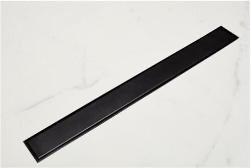 Tema Duschrinne 100cm Wendeplatte Schwarz Matt 83740n